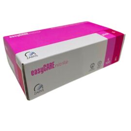 Rękawiczki Nitrylowe Różowe roz. S (100 szt)