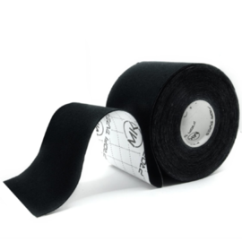 Taśma Kinezjologiczna Tejpy - Czarna 5cm x 5m - zestaw 5 sztuk